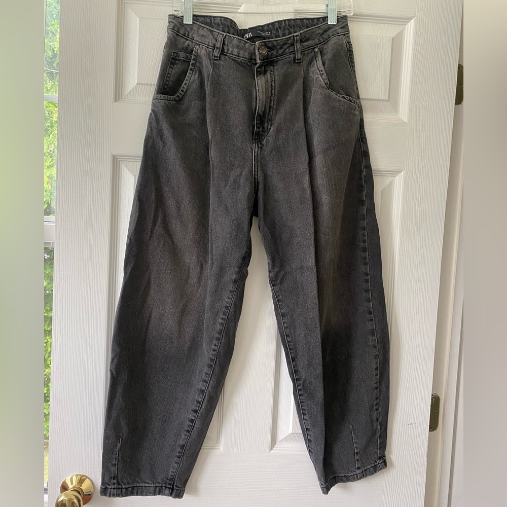 Zara Barrel Jeans